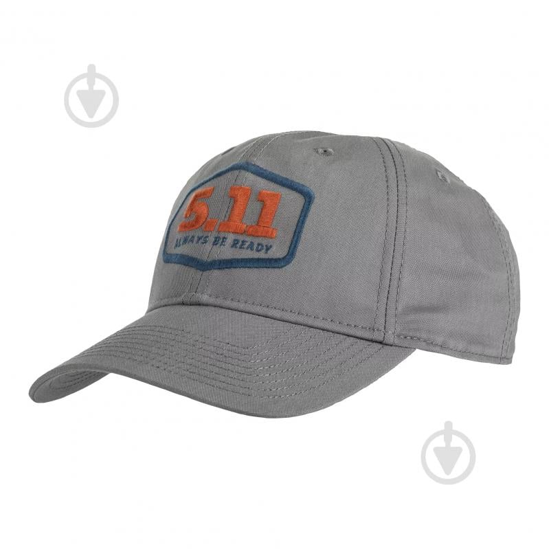 Кепка 5.11 Tactical тактическая Gas Station Cap 2.0 89196-092 серый - фото 1