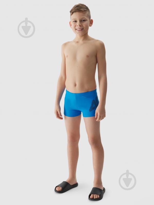 Плавки 4F SWIMMING TRUNKS M021 / KAPIELOWKI M021 4FJWSS24USWTM021-33S р.140 синій - фото 1