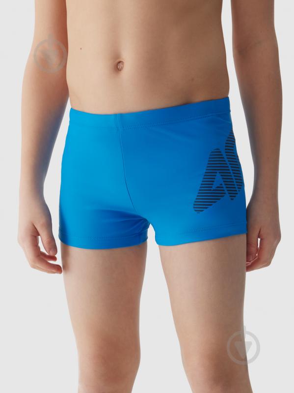 Плавки 4F SWIMMING TRUNKS M021 / KAPIELOWKI M021 4FJWSS24USWTM021-33S р.140 синій - фото 2