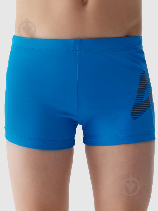 Плавки 4F SWIMMING TRUNKS M021 / KAPIELOWKI M021 4FJWSS24USWTM021-33S р.140 синій - фото 4