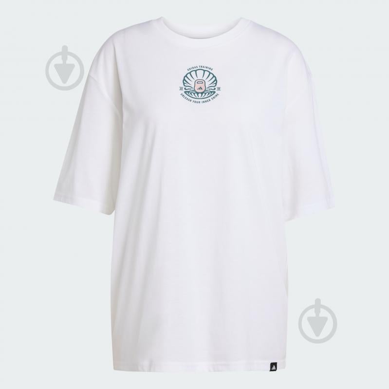 Футболка Adidas W STR G T JM8982 р.L белый - фото 6 Футболка Adidas W STR G T JM8982 р.L белый - фото 6