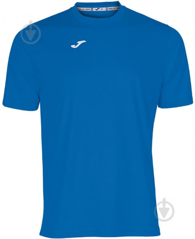 Футболка Joma T-SHIRT COMBI ROYAL S/S 100052.700 р.4XS-3XS синий - фото 1