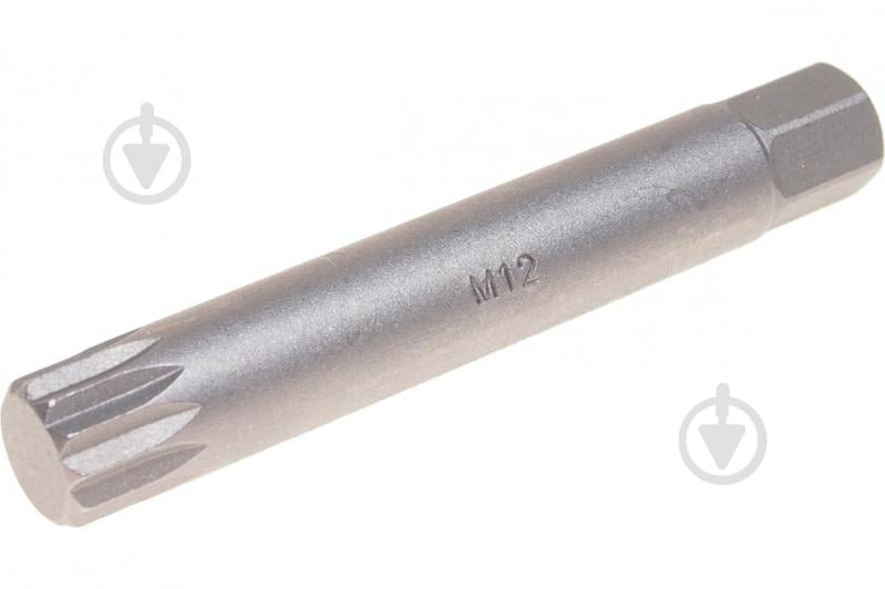 Бита ROCKFORCE 12-лучевая SPLINE M12х75 мм 10 мм 2 шт. RF-1787512 - фото 1 Бита ROCKFORCE 12-лучевая SPLINE M12х75 мм 10 мм 2 шт. RF-1787512 - фото 1