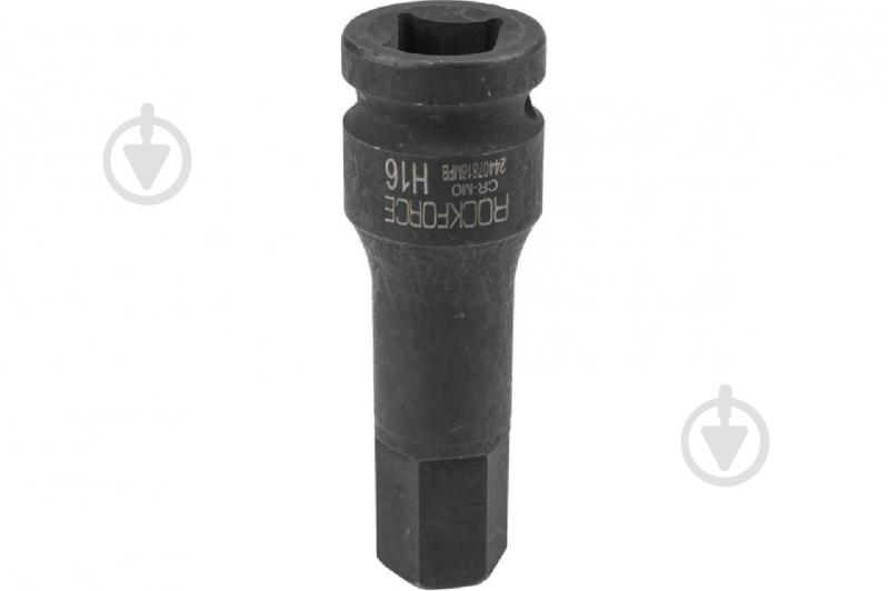 Головка-біта Forcekraft 6-гранна ударна 16 мм 1/2'' 1 шт. FK-24407816MPB - фото 2 Головка-біта Forcekraft 6-гранна ударна 16 мм 1/2'' 1 шт. FK-24407816MPB - фото 2