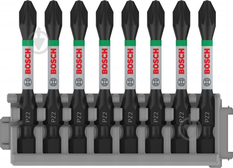 Набір біт Bosch Impact Control PZ2 8 шт. 2608522331 - фото 3