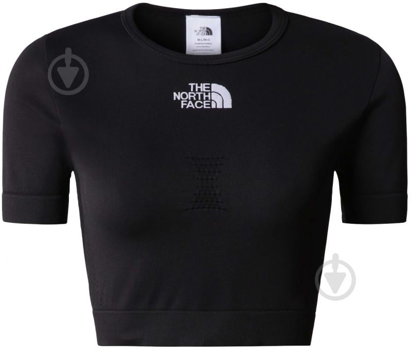 Топ THE NORTH FACE W NEW SEAMLESS SS NF0A82GPJK31 р.L-XL черный - фото 6