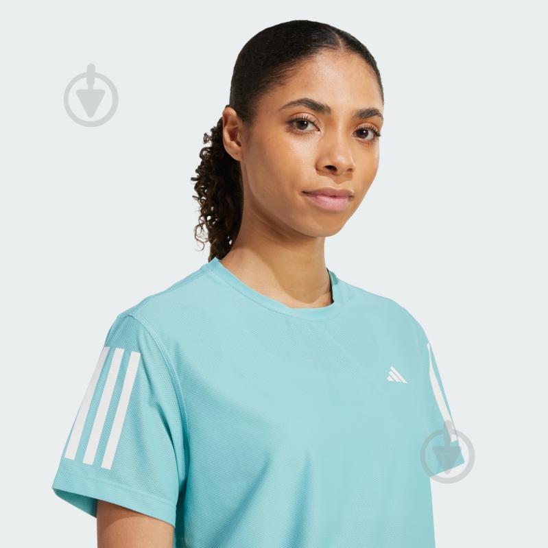 Футболка Adidas OTR B TEE JW9672 р.L бирюзовый - фото 3