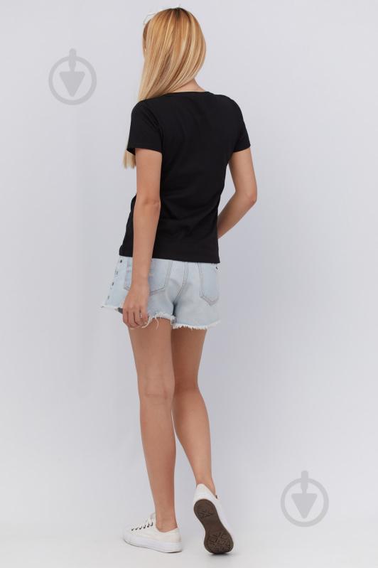 Футболка YAPPI Basic WB1068 р.M черный - фото 3