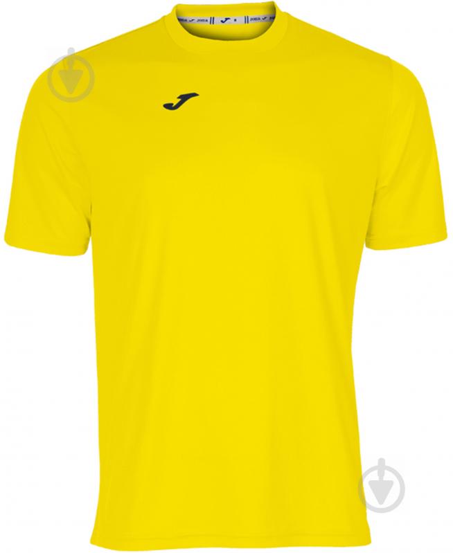 Футболка Joma T-SHIRT COMBI YELLOW S/S 100052.900 р.4XS3XS желтый - фото 1