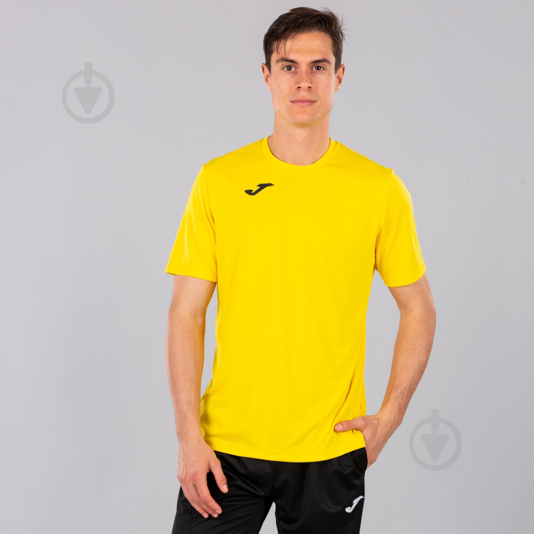 Футболка Joma T-SHIRT COMBI YELLOW S/S 100052.900 р.4XS3XS желтый - фото 2