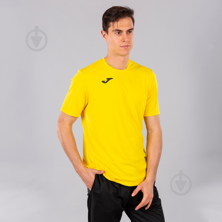 Футболка Joma T-SHIRT COMBI YELLOW S/S 100052.900 р.4XS3XS желтый - фото 5