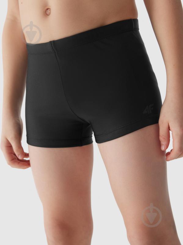 Плавки 4F SWIMMING TRUNKS M022 / KAPIELOWKI M022 4FJWSS24USWTM022-20S р.128 чорний - фото 2