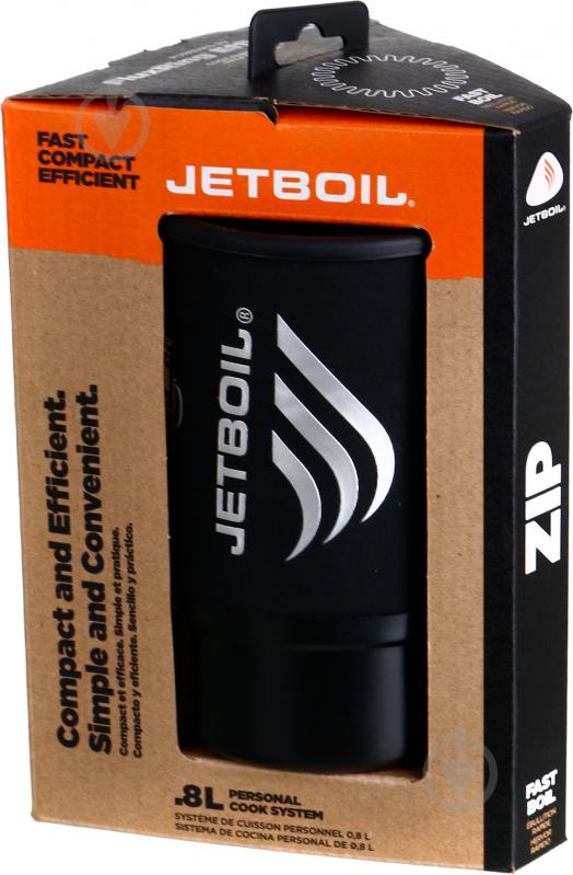 Пальник газовий Jetboil JB ZPCB ZIP SS23 р.OS чорний - фото 7