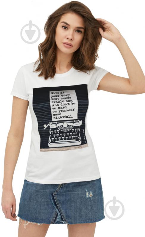 Футболка YAPPI Basic WW1817 р.XL білий - фото 1