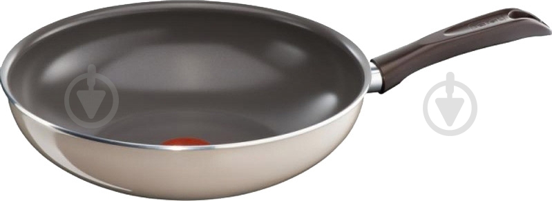 Сковорода wok Tefal Ceram Сontrol enamel 28 см D42119 - фото 1 Сковорода wok Tefal Ceram Сontrol enamel 28 см D42119 - фото 1