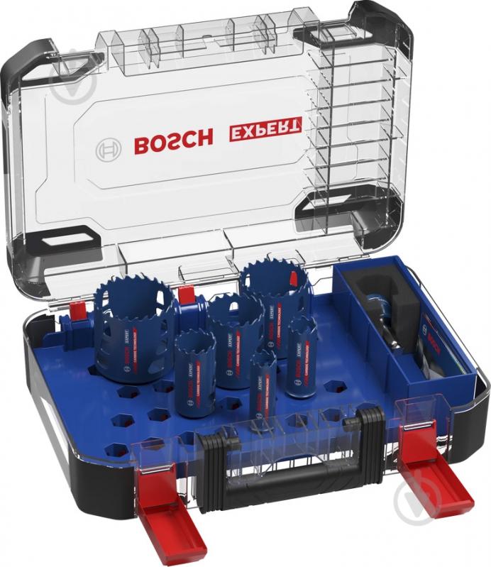 Набір коронок Bosch Tough Material 22, 25, 35, 51, 60, 68 мм 2608900445 - фото 2