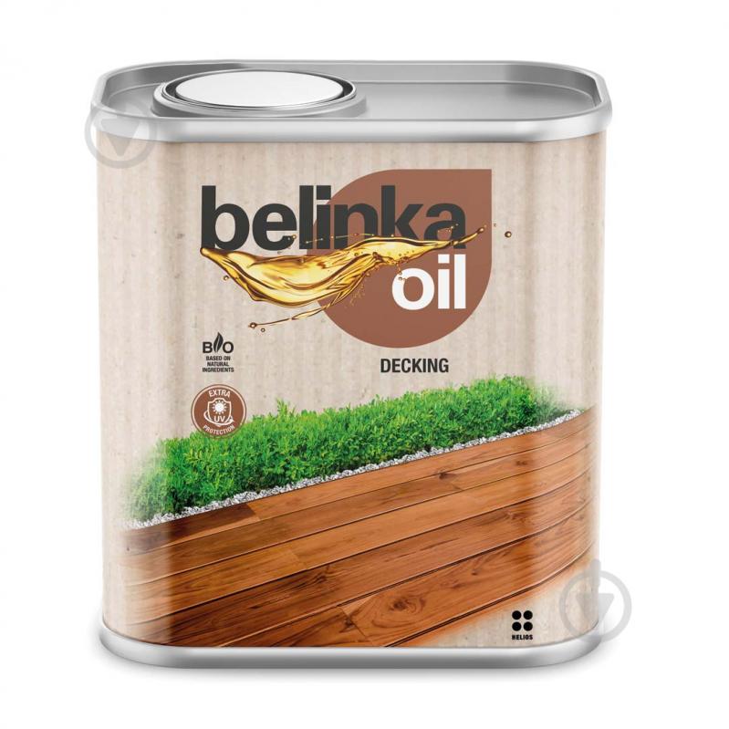 Масло для древесины Belinka Belinka Oil Decking 204 2,5 л - фото 1