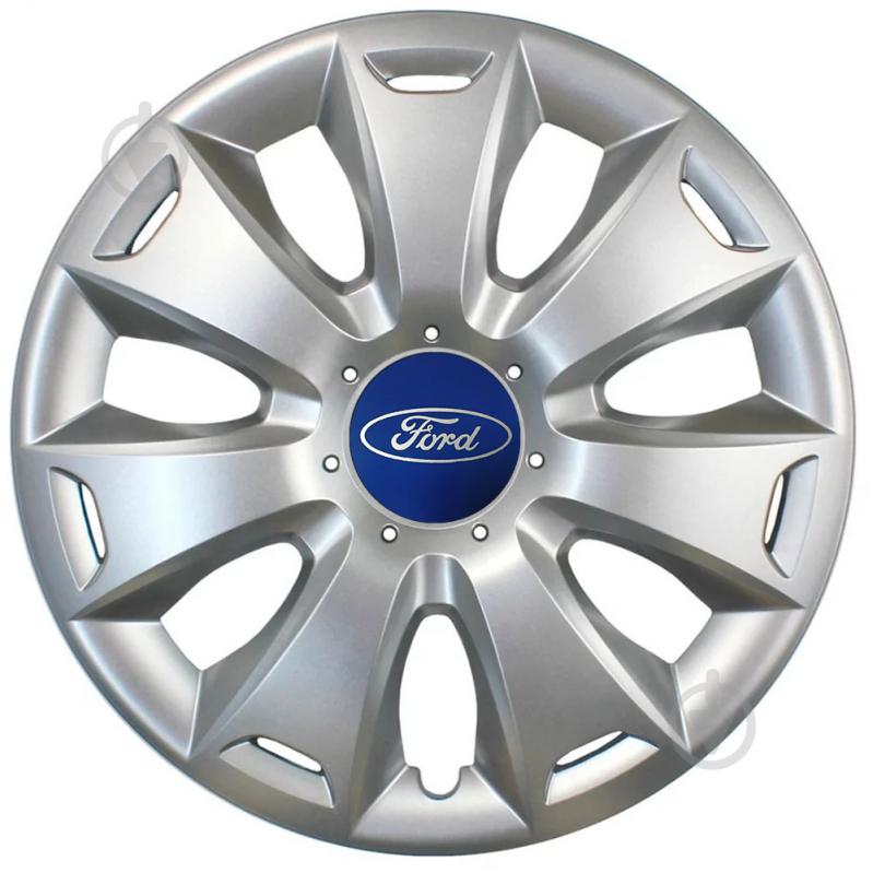 Колпак для колес SKS Ford 417 R16" 4 шт. серебряный - фото 1