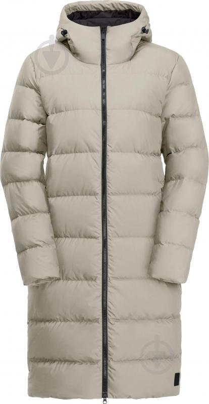 Пальто жіноче зимове Jack Wolfskin FROZEN PALACE COAT W 1204133_A0029 р.M біле - фото 6