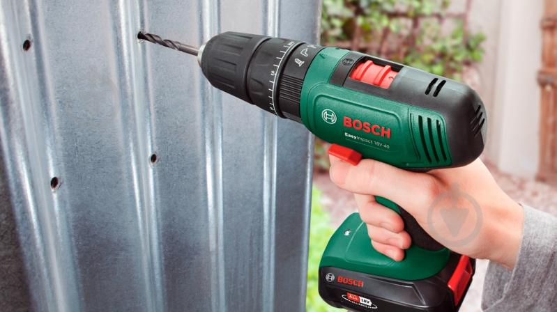 Шуруповерт ударний акумуляторний Bosch EasyImpact 18V-40 (1x 1,5Ah) 06039D8101 - фото 6