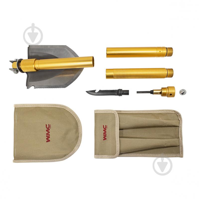 Лопата WMC TOOLS складана багатофункціональна 9в1 - фото 1 Лопата WMC TOOLS складана багатофункціональна 9в1 - фото 1