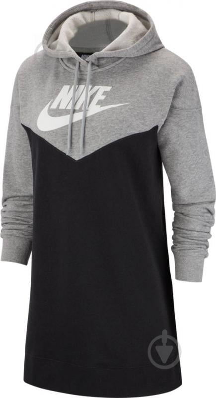 Сукня Nike W NSW HRTG HOODIE DRESS SB BV4844-010 р.S чорний - фото 1