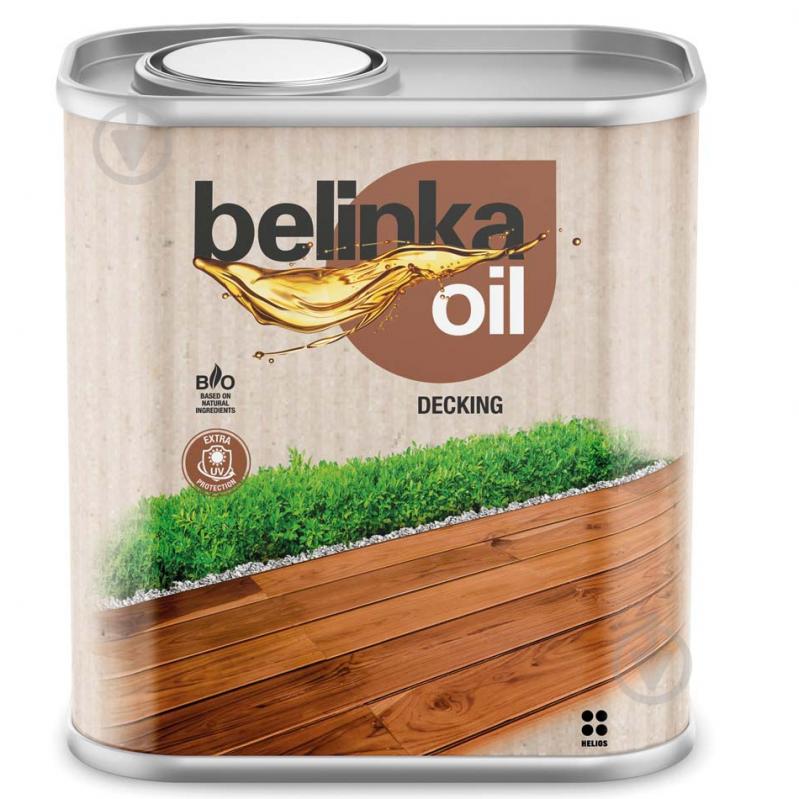 Масло для древесины Belinka Belinka Oil Decking 205 сірий 0,75 л - фото 1