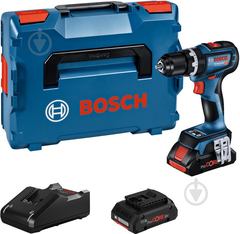 Шуруповерт ударний акумуляторний Bosch Professional GSB 18V-90 C 06019K6104 - фото 2