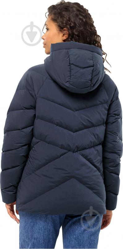 Пуховик жіночий зимовий Jack Wolfskin MARIENPLATZ JKT W 1207611_1010 р.XS синій - фото 2