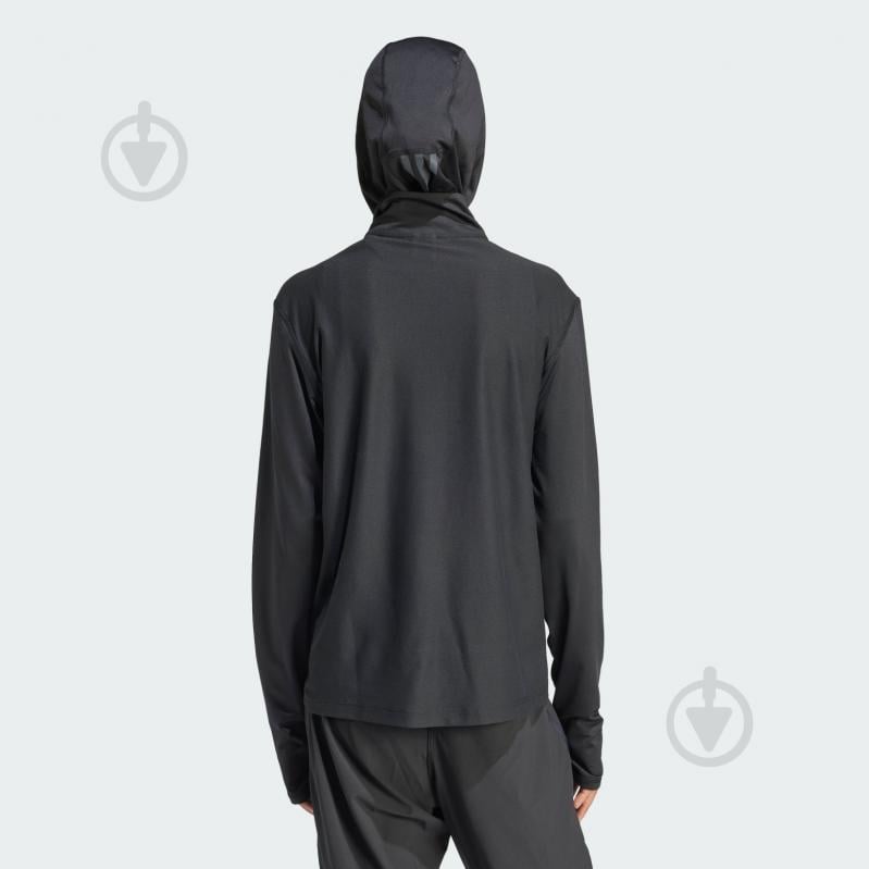 Футболка Adidas OTR B HZIP IK7440 р.L чорний - фото 2 Футболка Adidas OTR B HZIP IK7440 р.L чорний - фото 2