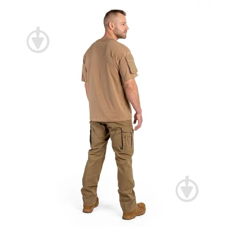 Футболка Mil-Tec Tactical T-Shirt QuickDry 11019205 р.3XL coyote - фото 2