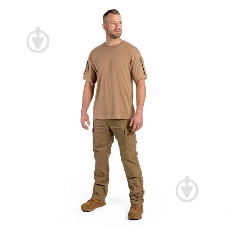 Футболка Mil-Tec Tactical T-Shirt QuickDry 11019205 р.3XL coyote - фото 4