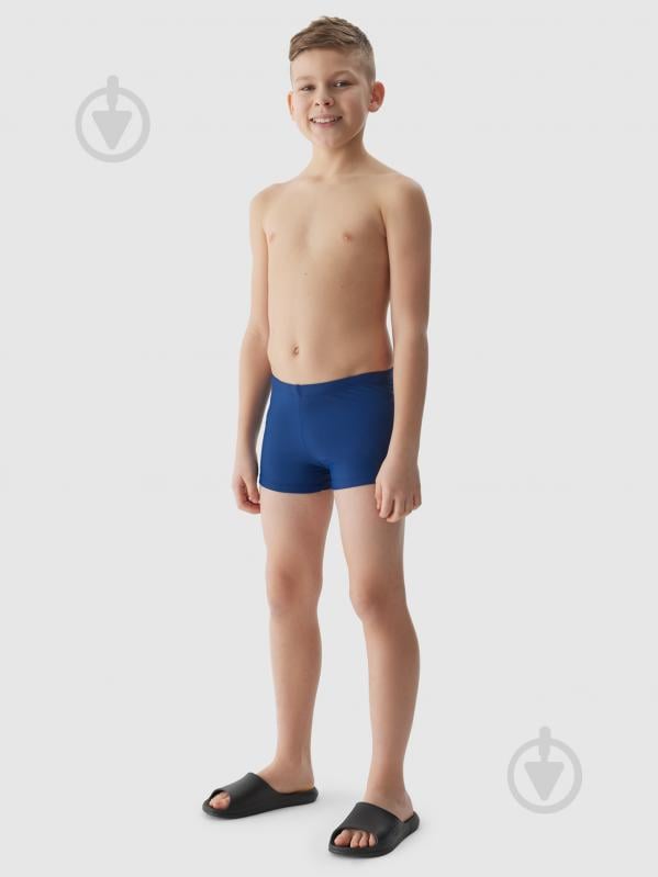 Плавки 4F SWIMMING TRUNKS M022 / KAPIELOWKI M022 4FJWSS24USWTM022-31S р.128 синій - фото 1