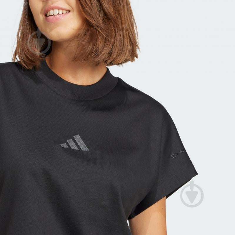 Футболка Adidas W ALL SZN TEE JJ1235 р.L черный - фото 4 Футболка Adidas W ALL SZN TEE JJ1235 р.L черный - фото 4