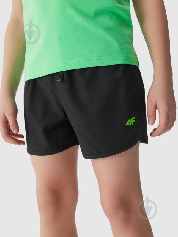 Шорты 4F BOARD SHORTS M068 / SZORTY KAPIELOWE M068 4FJWSS24UBDSM068-20S р. 122-128 черный - фото 2