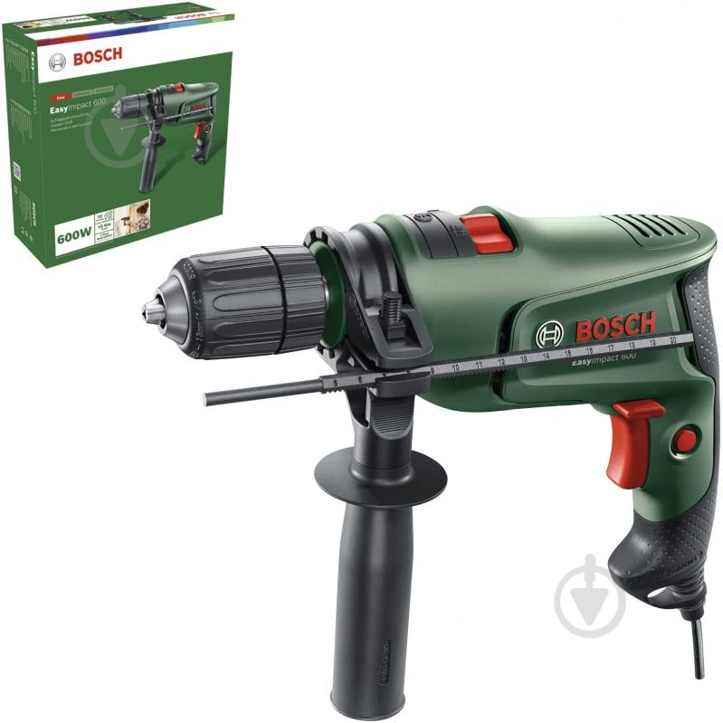 Дриль ударний Bosch EasyImpact 600 0603133021 - фото 2