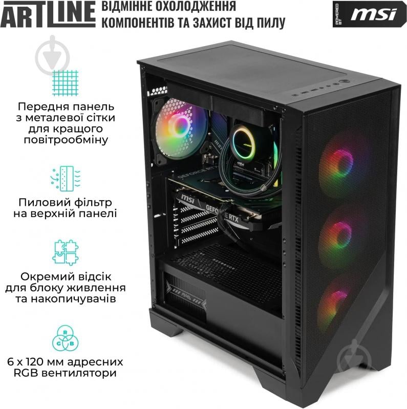 Компьютер Artline Gaming DRGN (DRGNv142) black - фото 9 Компьютер Artline Gaming DRGN (DRGNv142) black - фото 9
