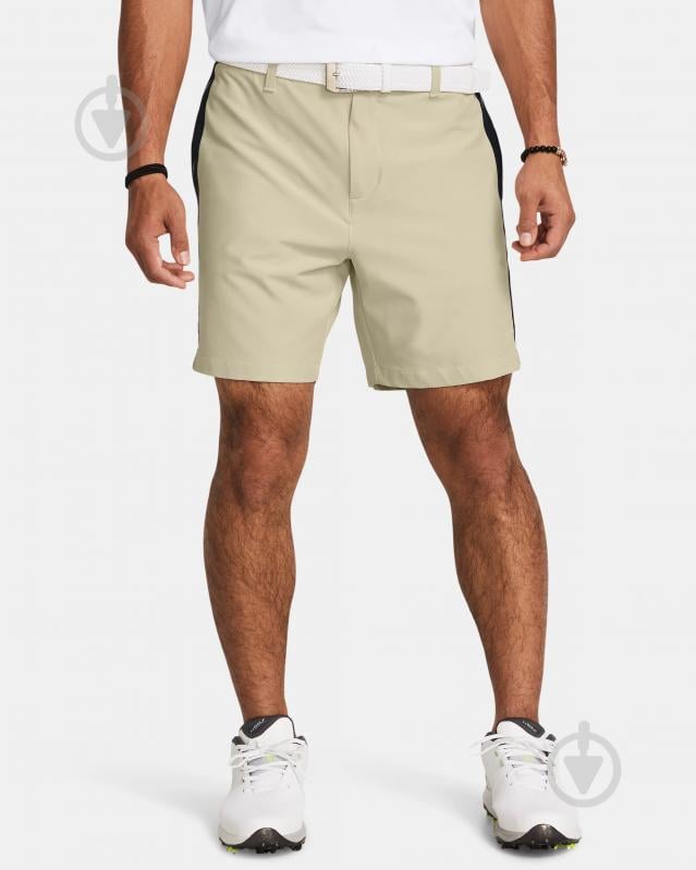 Шорти Under Armour UA DRIVE DEUCES SHORT 1383157-273 р. 36 бежевий - фото 1