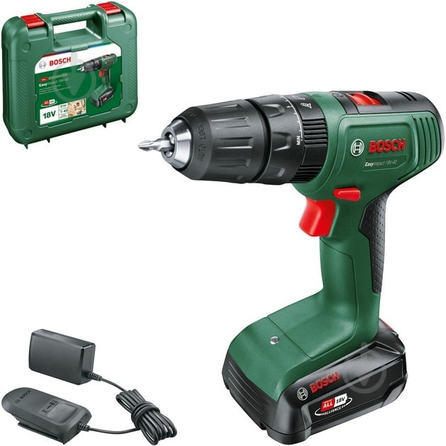 Шуруповерт ударний акумуляторний Bosch EasyImpact 18V-40 (1x 2,0Ah) 06039D8107 - фото 2