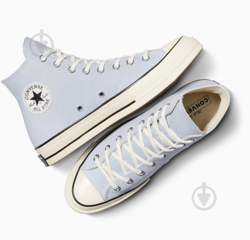 Кеды Converse CHUCK 70 A06519C р.41,5 голубой - фото 3