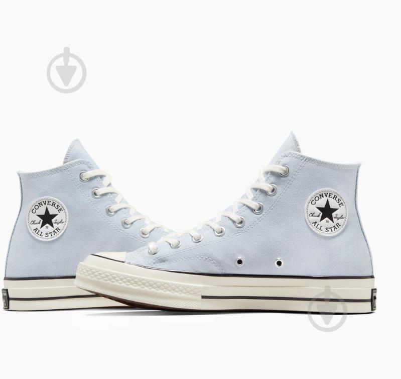 Кеды Converse CHUCK 70 A06519C р.41,5 голубой - фото 5