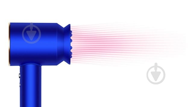 Фен Dyson HD07 Supersonic 23.75K Blue/Gold - фото 9