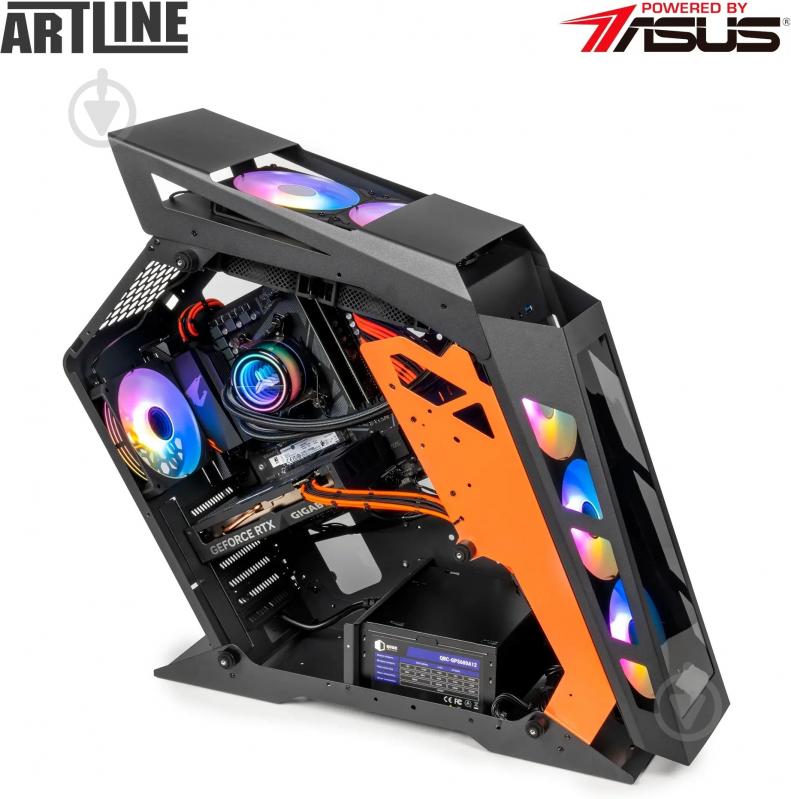 Компьютер Artline Gaming STLKR (STLKRv75) black/orange - фото 2