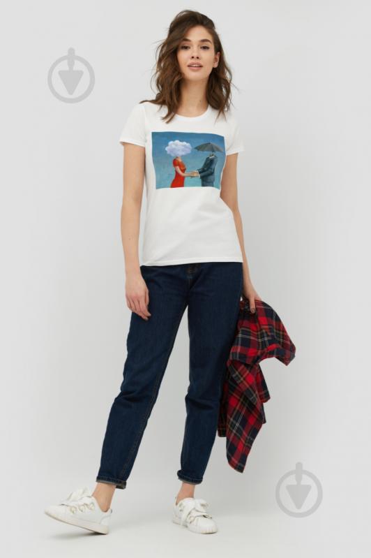 Футболка YAPPI Basic WW1599 р.S белый - фото 2 Футболка YAPPI Basic WW1599 р.S белый - фото 2