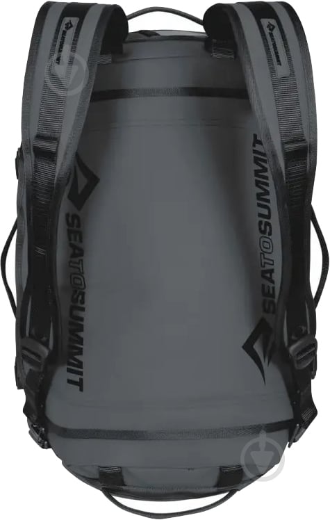 Сумка-рюкзак Jetboil Sea To Summit Duffle ADUF65CH 65 л сірий - фото 5