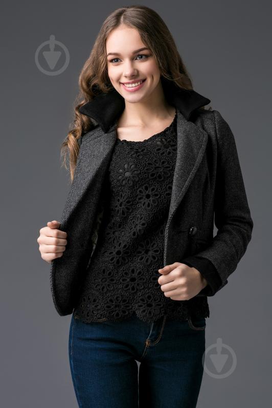 Піджак Nothing but Love р. S сірий 73952 - фото 4 Піджак Nothing but Love р. S сірий 73952 - фото 4