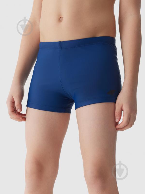 Плавки 4F SWIMMING TRUNKS M022 / KAPIELOWKI M022 4FJWSS24USWTM022-31S р.140 синій - фото 2