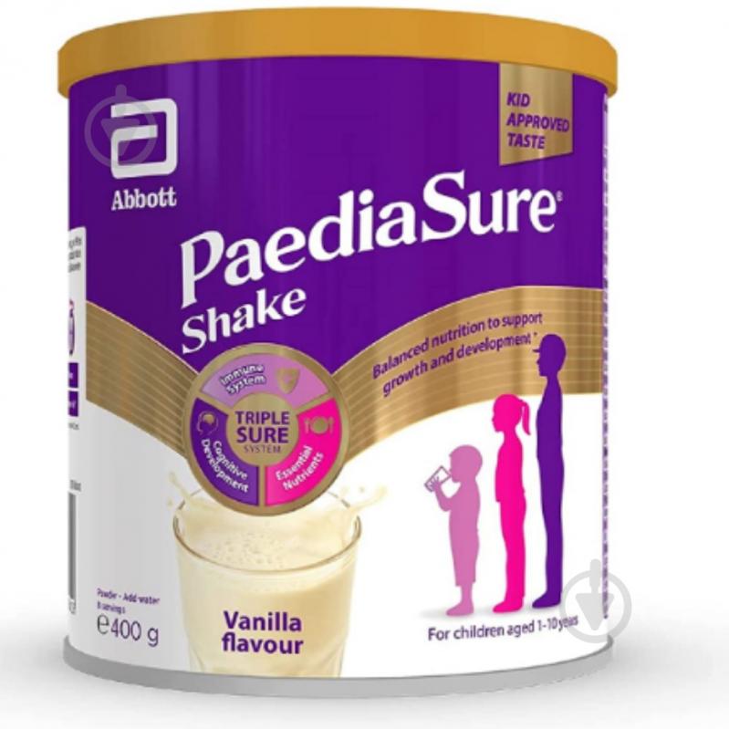 Сухая молочная смесь PediaSure shake ваниль ж/б 400 г - фото 1