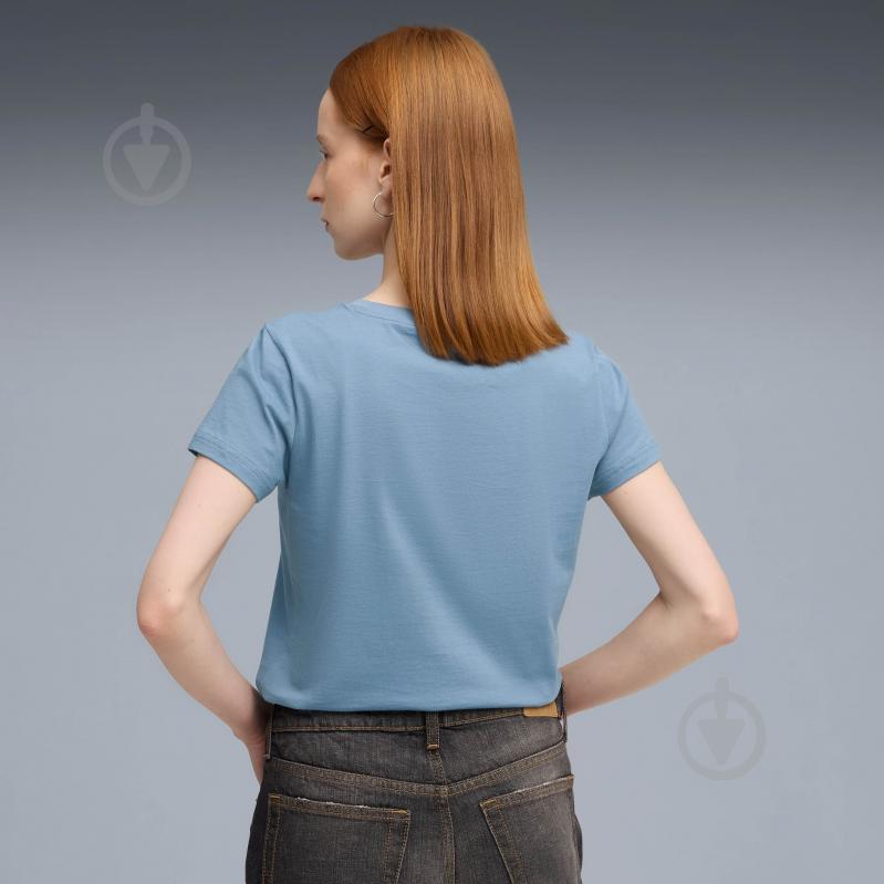 Футболка Puma ESS SCRIPT Tee 68498234 р.M синий - фото 2 Футболка Puma ESS SCRIPT Tee 68498234 р.M синий - фото 2