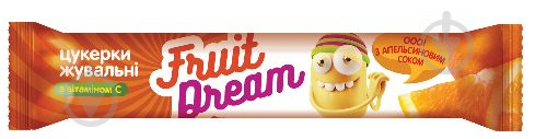 Цукерки жувальні Fruit Dream з апельсиновим соком + вітамін С 15 г - фото 2